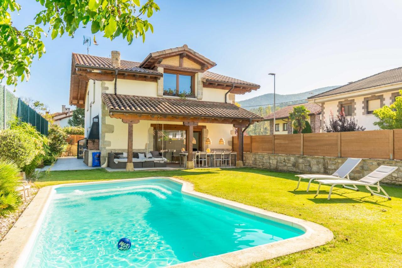 Casa Patxi, Espectacular Casa Rural Proxima A Pamplona Larrasoana Exterior foto